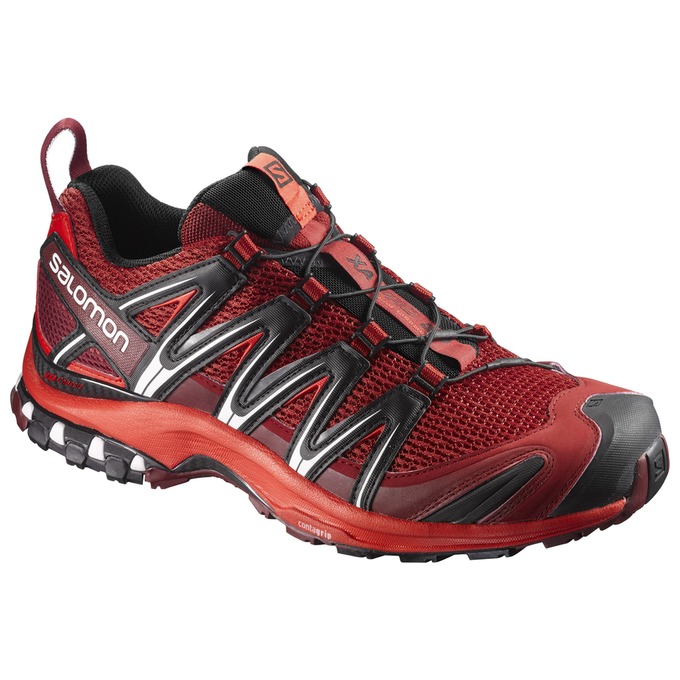 Salomon XA PRO 3D Zapatillas Trail Running Hombre - Rojas Oscuro - Colombia (31295-IEDU)